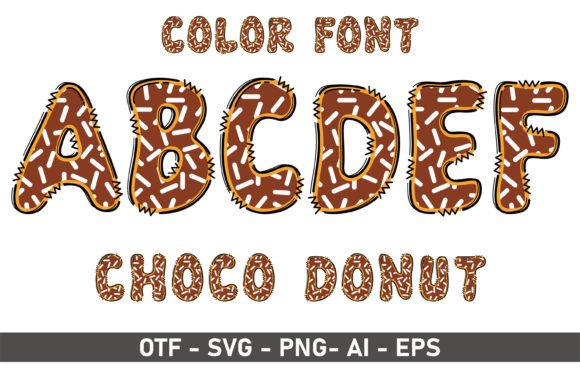 Choco Donut: A Sweet Treat for Playful Design Projects