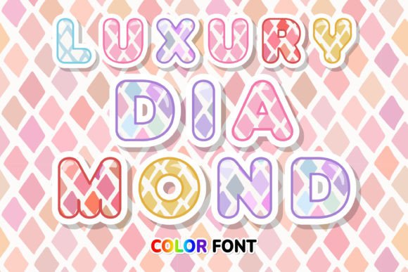 Discover the Luxury Diamond Font for Creative Projects