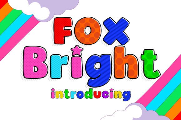 Fox Bright: A Fun, Colorful Font for Creative Projects