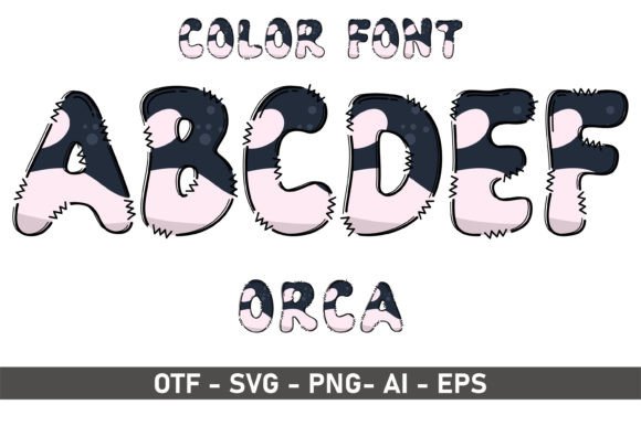Orca: A Creative Font for Playful and Artistic Designs