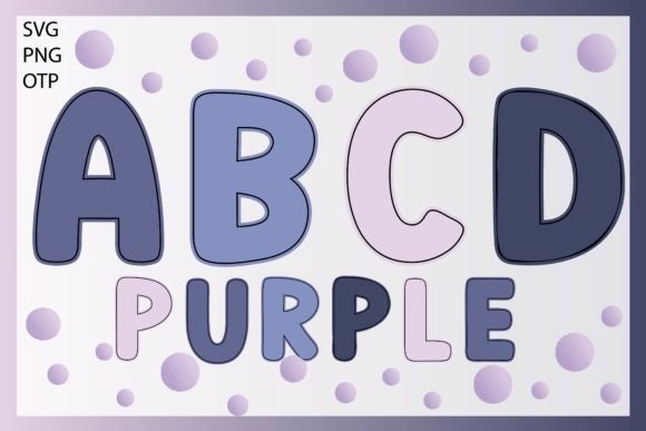 Purple: A Casual Display Font for Playful Projects