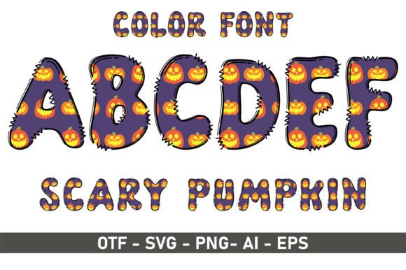Scary Pumpkin: A Playful Font for Creative Projects