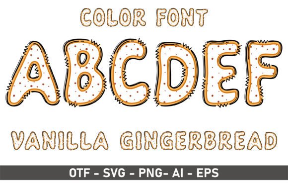 Vanilla Gingerbread: A Font with Whimsical Charm