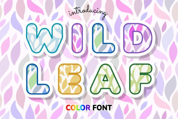 Wild Leaf: Elevate Your Designs with This Petal-Inspired Font